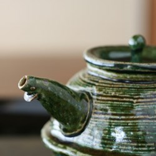 織部ポット】P5 和食器 陶芸 美濃焼 結婚祝い お祝い 父の日 母の日