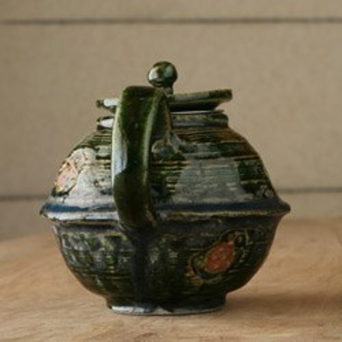 織部ポット】P5 和食器 陶芸 美濃焼 結婚祝い お祝い 父の日 母の日