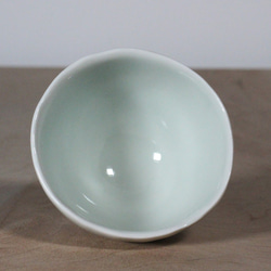 【磁器丸湯のみ】YU46 和食器 陶芸 結婚祝い お祝い 父の日 母の日 手作り お茶 湯のみ茶碗 コップ モダン 素敵 5枚目の画像