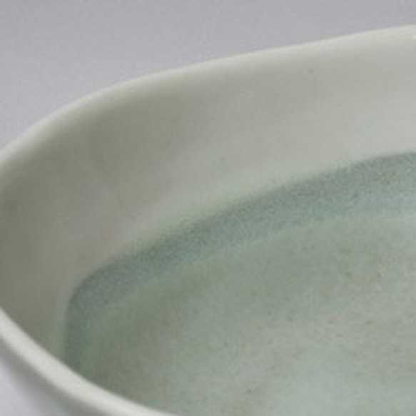 【陶器と磁器 丸鉢中】ｈ4　煮物 盛り鉢 取り鉢 おしゃれ 素敵 かわいい 美味しい 結婚祝い 陶芸 5枚目の画像