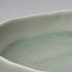 【陶器と磁器】h6　小判鉢 煮物 盛り鉢 取り鉢 おしゃれ 素敵 かわいい 美味しい 結婚祝い 陶芸 5枚目の画像