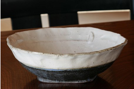 【粉引き 深鉢】ｈ10　煮物 盛り鉢 取り鉢 おしゃれ 素敵 かわいい 美味しい 結婚祝い 陶芸