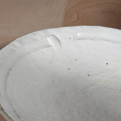 【粉引き 浅鉢】ｈ38　和食器 陶芸 美濃焼 粉引き 盛り鉢 大鉢 めん鉢 サラダ 結婚祝い プレゼント 素敵 陶器 6枚目の画像