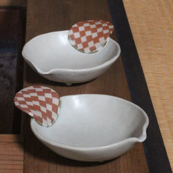 市松小鉢 ｈ107　和食器 陶芸 美濃焼 小鉢 取り鉢 とんすい 素敵 結婚祝い プレゼント 贈り物 手作り 3枚目の画像
