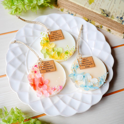 匿名配送』雛祭りアロマワックスサシェ②