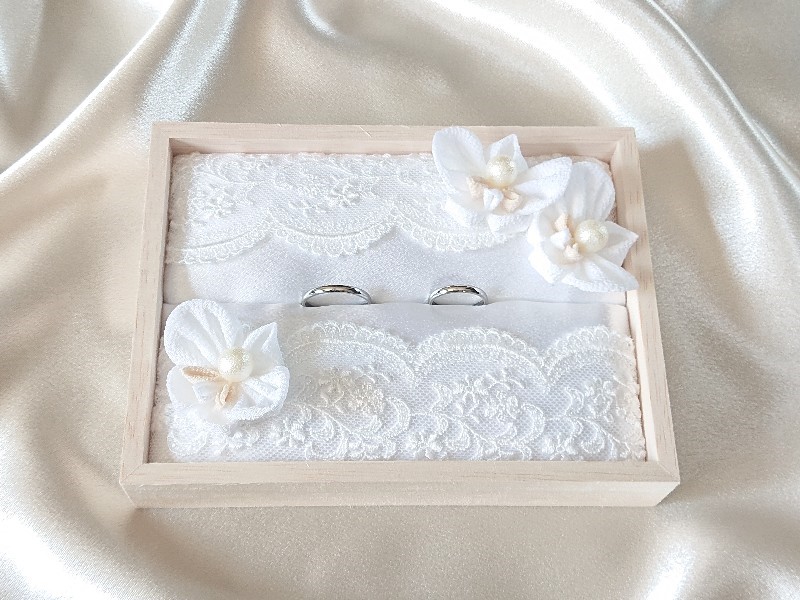 蓋つき リングピロー和風 洋風  誓い