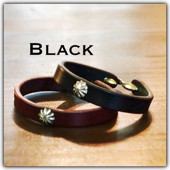 Leather Bracelet -Concho- 1枚目の画像