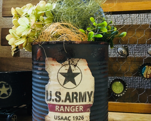 Militaryリメイク缶✨️3個セット