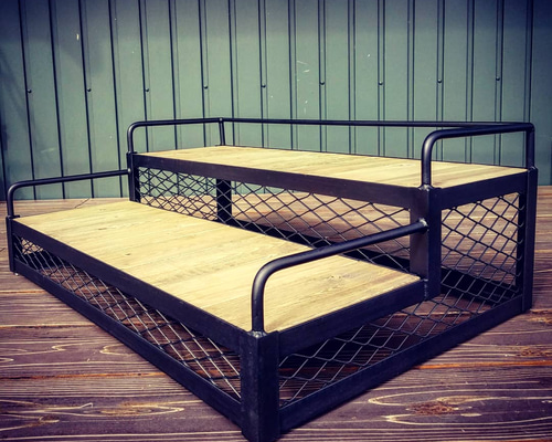 アイアンラックオーダー承ります^_^ アイアンラック【オーダー製作】 棚・シェルフ・ラック out welder