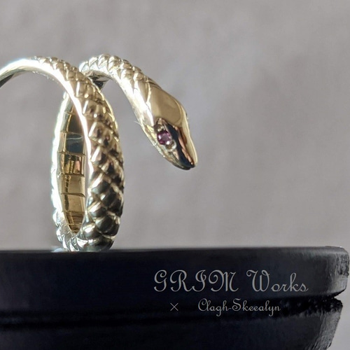 オーダー制作専用】Snake Ring（スネークリング）ヘビ・蛇