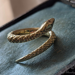 【オーダー制作専用】Snake　Ring　～GRIM Works～　/真鍮製（Brass） 6枚目の画像