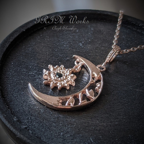 姫ゆりになります♪ラピスロンドンブルートパーズチャーム hinaryhimary] K18 ロンドンブルートパーズ ペンダント