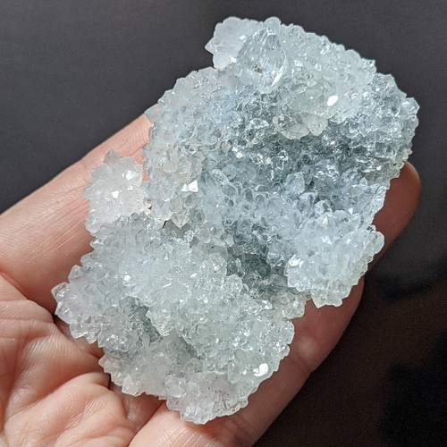 Apophylite｜アポフィライト｜魚眼石｜原石クラスター｜ブルー系