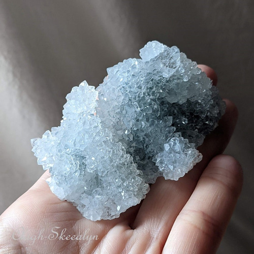 Apophylite｜アポフィライト｜魚眼石｜原石クラスター｜ブルー系