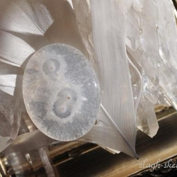 ソーラークォーツホワイトエクリプス（※レインボー水晶）ルース 2枚目の画像