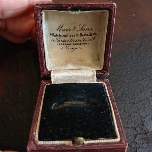 ENGLAND antique】イギリスアンティーク／ リングケース／No.2（1890