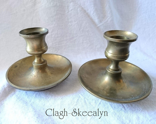 French antique【フランス製アンティーク】真鍮キャンドル