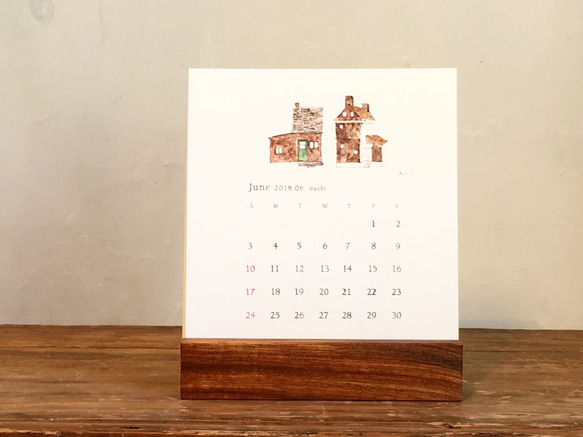 Desk Calendar 2018 6枚目の画像