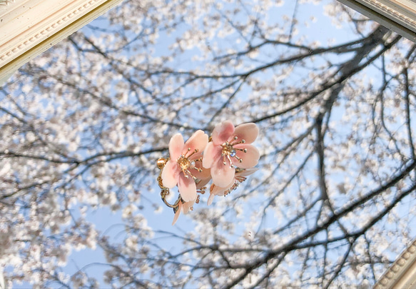 さくらイヤリング 2枚目の画像