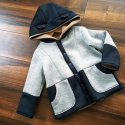 kids reversible coat キッズリバーシブルコート 3枚目の画像