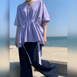 2way waist tuck blouse 2ウェイウエストタックブラウス 5枚目の画像