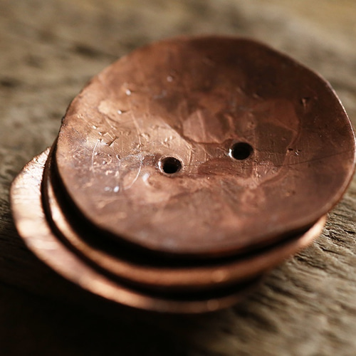 銅ボタン（大）バラ売り ボタン M.button 通販｜Creema(クリーマ) 5547634