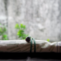 [HOT] weimomの夏の布侵襲マイクロマン：植栽ドロー - 鉛筆、箸セット、食器バッグ、台湾製の布ロール● - 手が一番を 2枚目の画像