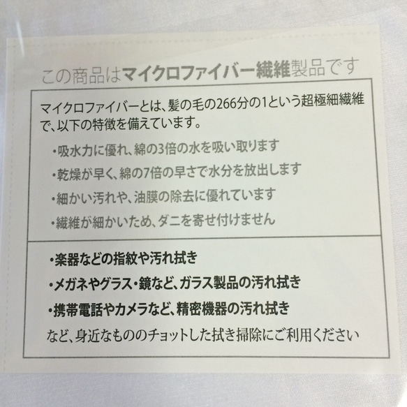 眼鏡擦眼鏡模式[薄荷綠] 第3張的照片