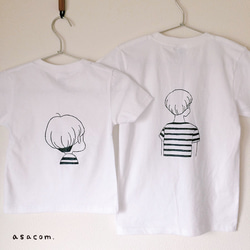 マッシュ親子ペアTシャツ [ 受注製作 ] 2枚目の画像