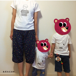 マッシュ親子ペアTシャツ [ 受注製作 ] 3枚目の画像