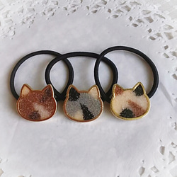 スワロフスキー®︎ ブローチ(L) clématite【Ltサファイア