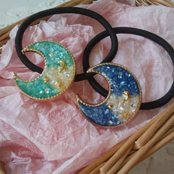 レジン&ワイヤーアクセサリー 蝶々ブローチ ブローチ only one yochi