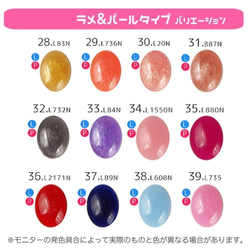 約5グラム ラメ＆パール レジン着色剤　いろっちゃ【UV/LED】　ブラシ付き　☆　35.L880N【re004-35】 5枚目の画像