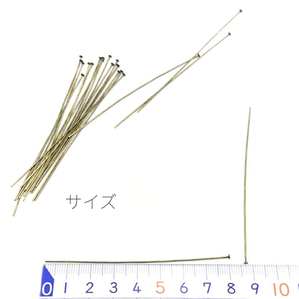 約50本 80mmTピン高品質 金古美【tp80a】* 2枚目の画像