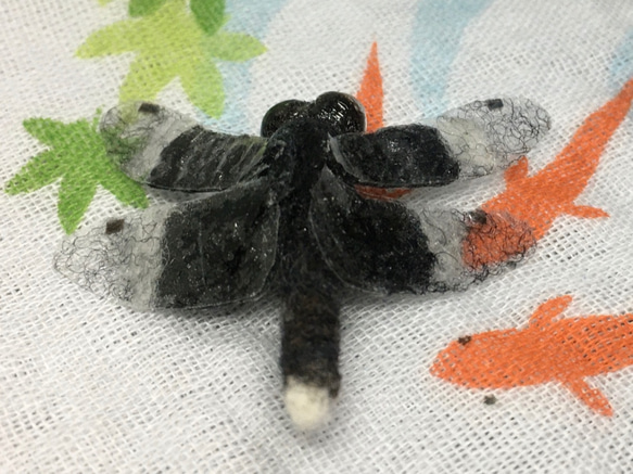蜻蜓羊毛氈- 可愛擺飾 蜻蜓 蜻蛉 第5張的照片