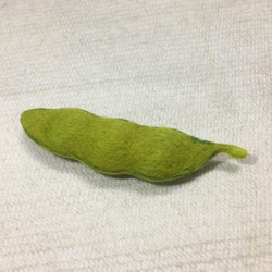 台湾の野菜-枝豆（調理済み）おもしろい飾りチャーム 1枚目の画像