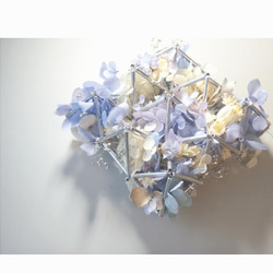 Geometric  ornament *紫陽花*　　受注生産 1枚目の画像