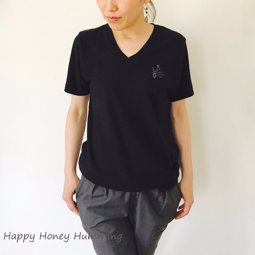 tシャツ VネックギャザーTシャツ レディース Amazon | [JIYUTOR] vネック 長袖Tシャツ レディース