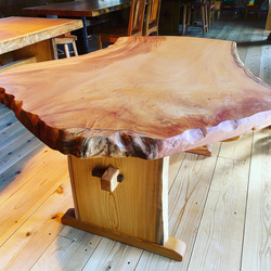 欅一枚板テーブル　オーダーメイド 欅 一枚板テーブル オーダーメイド | iichi 日々の暮らしを