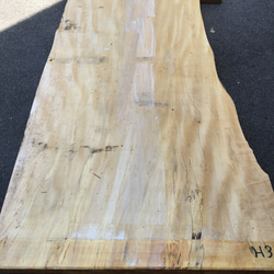 栃の木 一枚板テーブル 注文製作 2枚目の画像