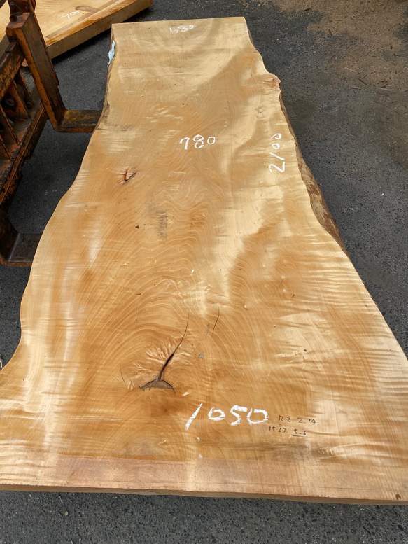 栃　一枚板テーブル　オーダーメイド 