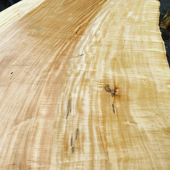 栃　一枚板テーブル　オーダーメイド 