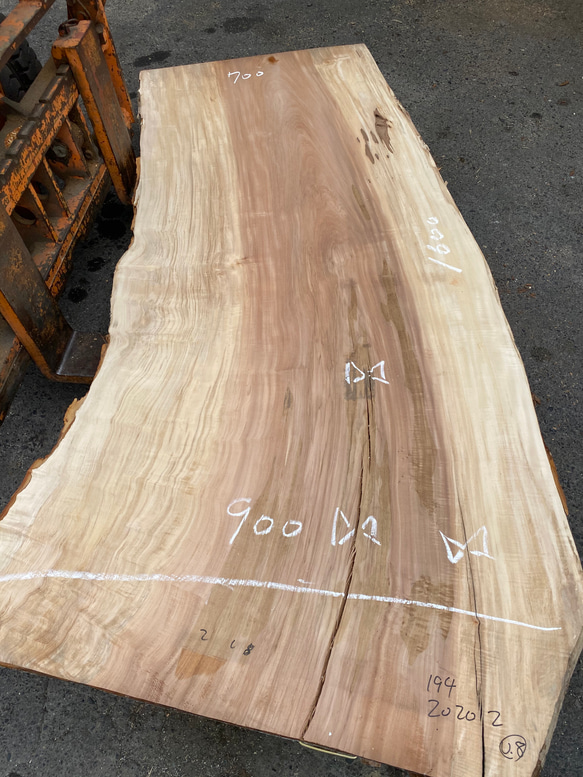 栃　一枚板テーブル　オーダーメイド 