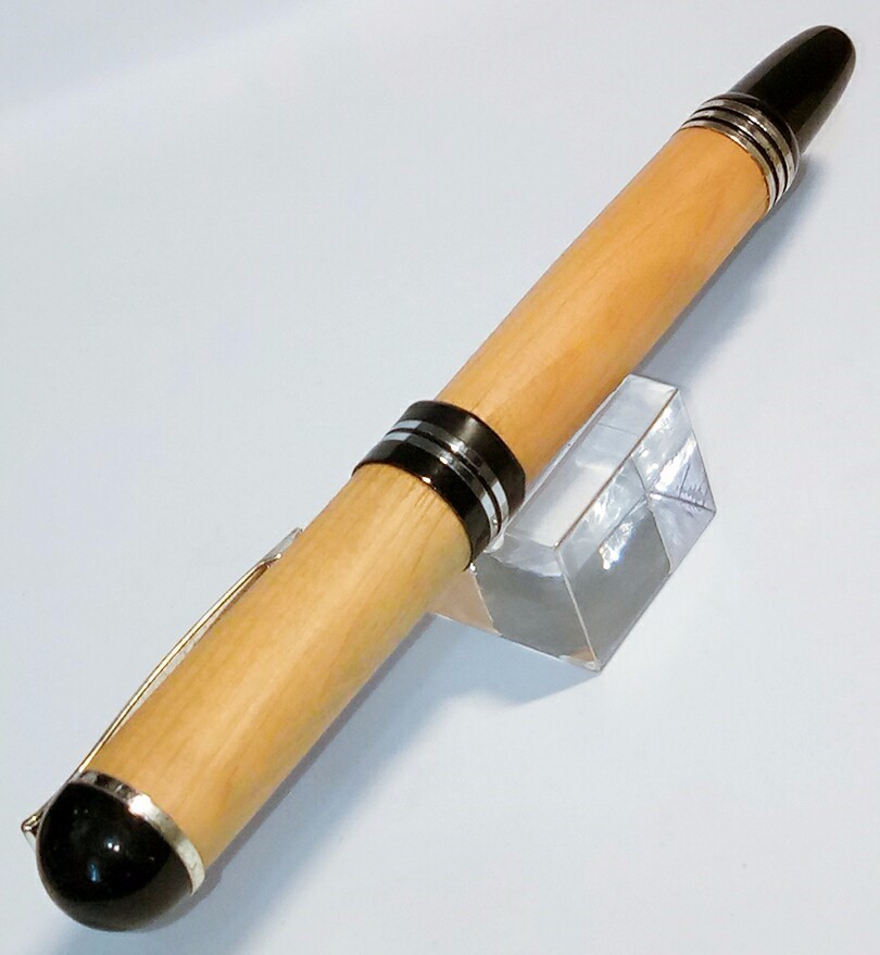 [木製手作り]木製ペン、ブナペン、ギフト、プレゼント、ボールペン、ボールペン、筆記用具