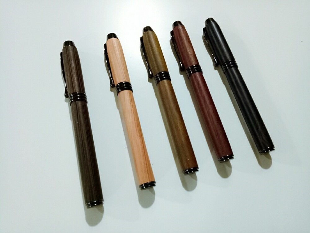 [木製手作り]木製ペン、手作りのログシンプルペン、ギフト、プレゼント、ペン、スチールボールペン、筆記用具 4,565円