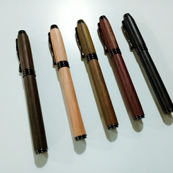 [木製手作り]木製ペン、手作りのログシンプルペン、ギフト、プレゼント、ペン、スチールボールペン、筆記用具 1枚目の画像