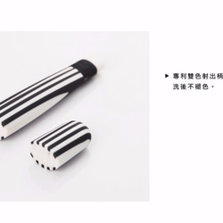 台灣第一筷✦線條午茶三件餐具組✦時尚黑 第5張的照片