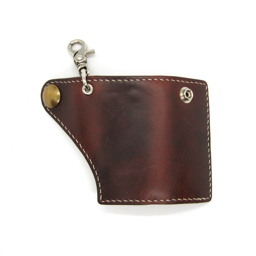 キーケース 4連タイプ コンチョ付き クロムエクセル ティンバー キー