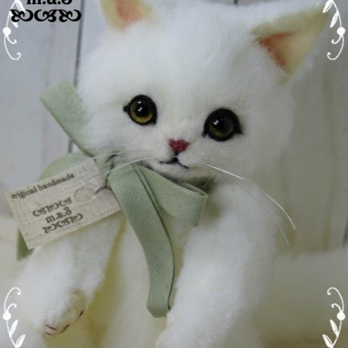 受注制作 猫ちゃん(中サイズ) ぬいぐるみ m.a.3 通販 5596278 受注制作 猫ちゃん(中サイズ) ぬいぐるみ m.a.3 通販 5596278