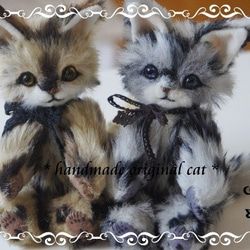 SALE‼️入学準備　4点セット　ハンドメイド　ネコちゃん　花柄 受注制作】可愛い 猫柄トートバッグ ミニバッグ 綿麻 Creema限定